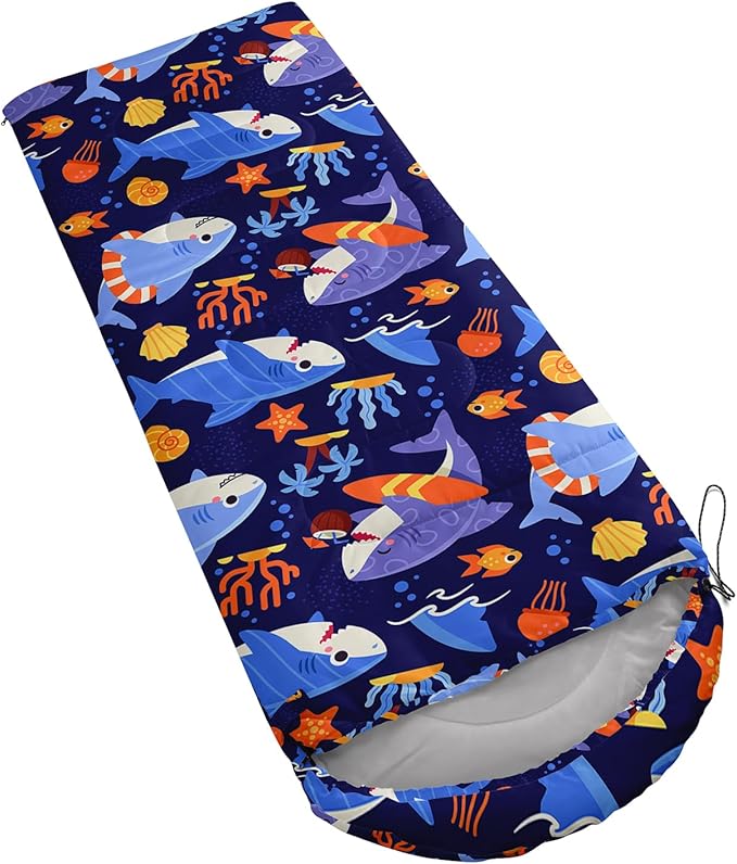 QOOMO Camping Sleeping Bags,3 Season Warm & Cool Weather,Lightweight,Waterproof Sleeping Bags for Adults & Kids,Traveling,and Outdoors,Camping Gear Equipment