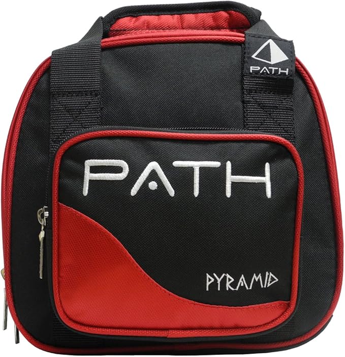 Pyramid Path Plus One Spare Tote Bowling Bag with Front Accessory Pocket - Holds One Bowling Ball and Small Accessories