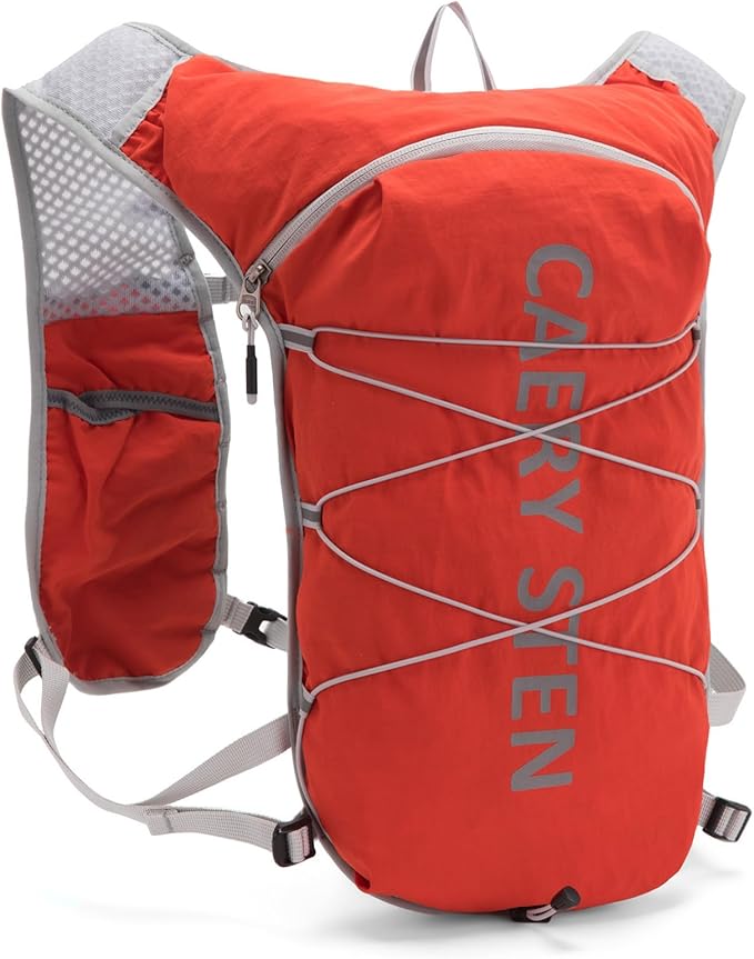 Carey STEN Lightweight Hydration Backpack, Outdoor Running Vest with 1.5L Water Bag, Suitable for Hiking, Cycling, and Both Men's and Women's Carnival wear