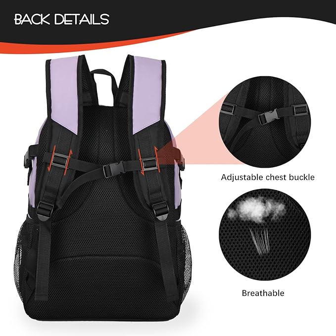 Goloni Basketball Backpack,Large Sports Bag with Ball Compartment & Shoe Compartment,Basketball Bag Fit Volleyball, soccer,Gym