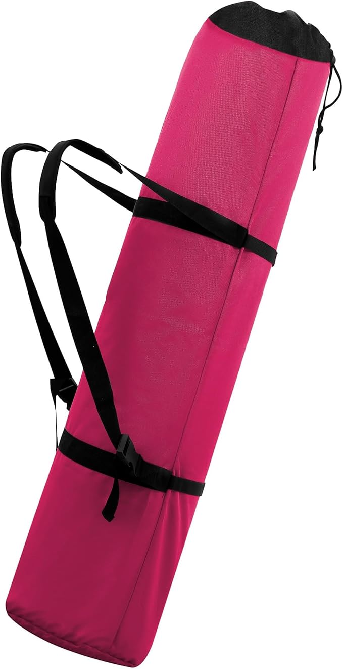 1 Pack 900D 48 Inch Camp Chair Bag Replacement with Shoulder Strap Camp Backpack Folding Chair Bag Fishing Outdoor Storage Packbag(48 * 16.5 * 10.2Inch) (Pink Red, XL)