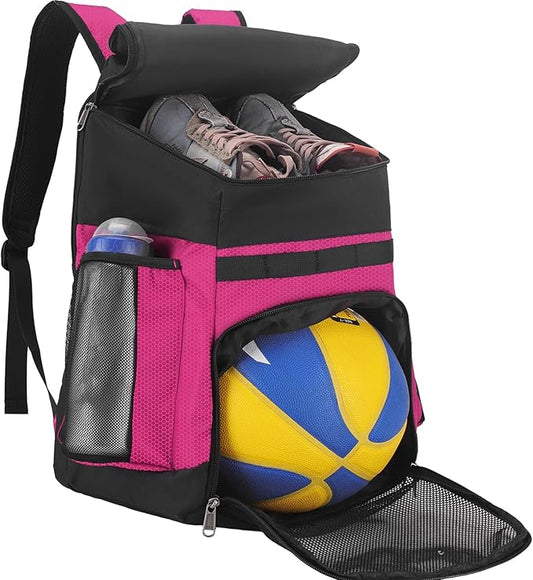 Basketball Backpack Large Sports Bag for Men&Youth,Gym Bag with Separate Ball & Shoes Compartment,Travel Bag for Basketball,Soccer,Volleyball