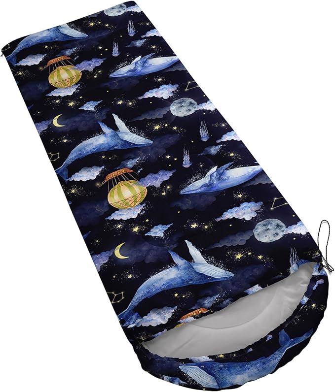 QOOMO Camping Sleeping Bags,3 Season Warm & Cool Weather,Lightweight,Waterproof Sleeping Bags for Adults & Kids,Traveling,and Outdoors,Camping Gear Equipment