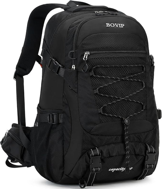 BOVIP 40L Hiking Backpack Waterproof Lightweight Daypack Travel Sports Camping Backpack for Men Women