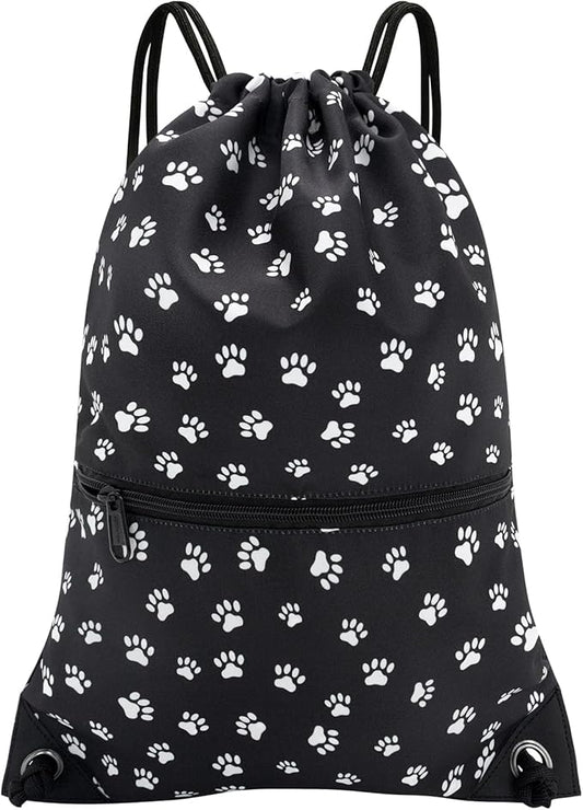HOLYLUCK Drawstring Backpack Bag Sport Gym Sackpack