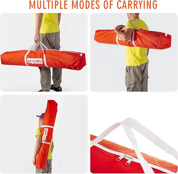 Baseball Softball Net Replacement Bag,Thickened, Wear-Resistant, Waterproof,Fits 7ft x 7ft Baseball Practice Net Systems