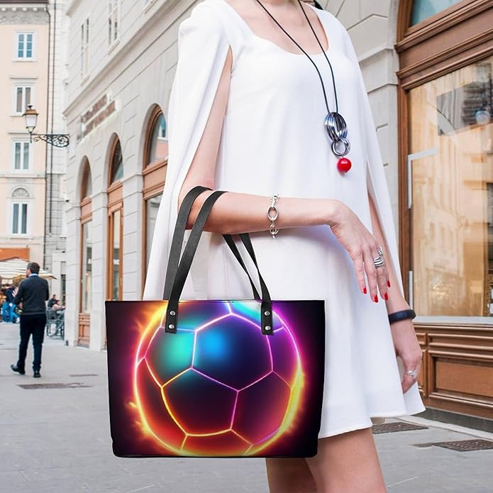 Big Shoulder Commuter Bag Work Tote Bag Handbag With Zipper For Women And Men