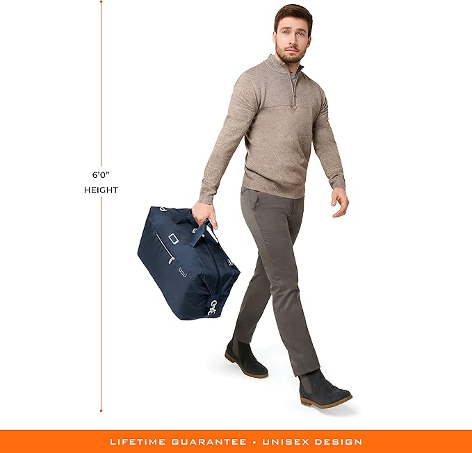 Briggs & Riley Travel Duffel Bag - Weekender & Overnight Luggage for Women & Men, Softside Bag