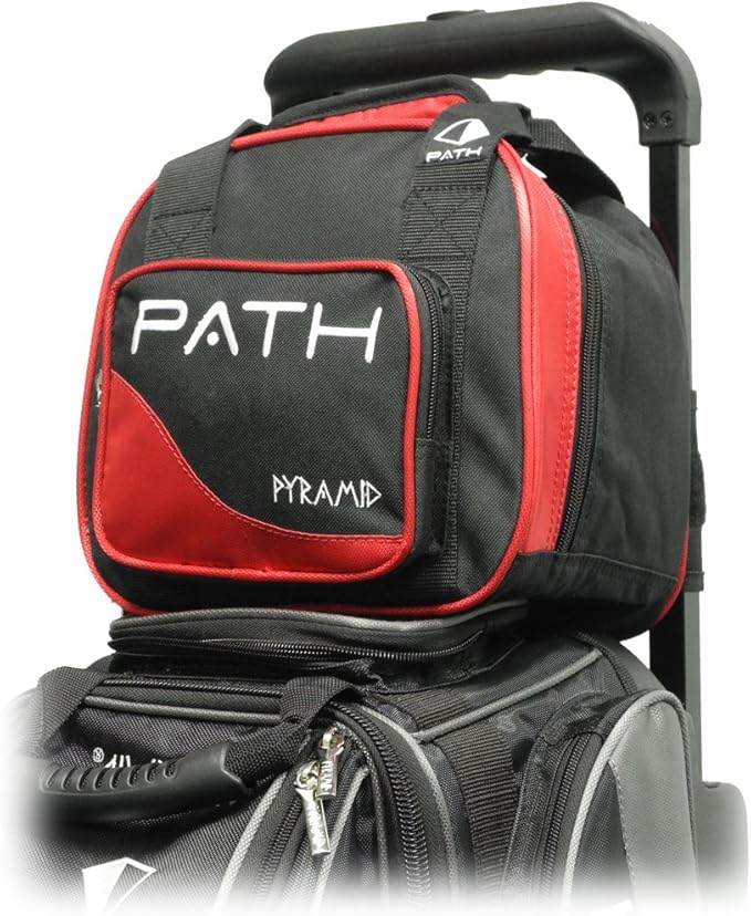 Pyramid Path Plus One Spare Tote Bowling Bag with Front Accessory Pocket - Holds One Bowling Ball and Small Accessories