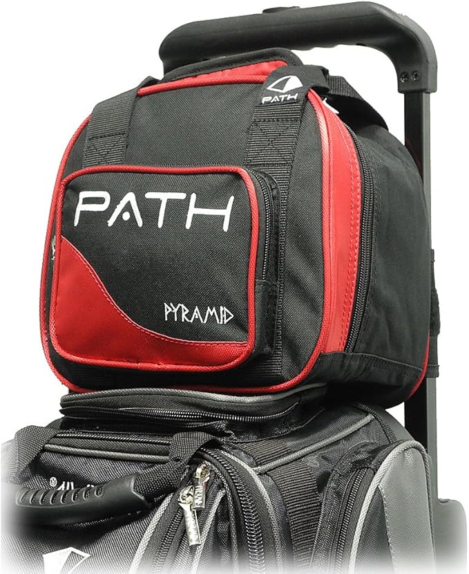 Pyramid Path Plus One Spare Tote Bowling Bag with Front Accessory Pocket - Holds One Bowling Ball and Small Accessories