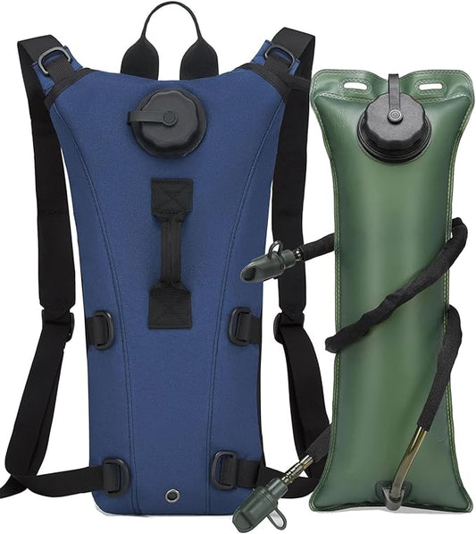 ATBP Tactical Water Hydration Pack Military 3L Water Bladder Carrier Backpack Leakproof for Running Jogging Cycling Hiking