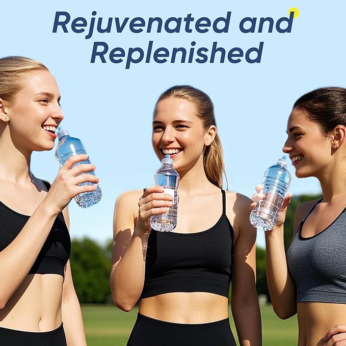 12 Sticks Electrolytes Powder Packets No Sugar Hydration Packets Electrolyte Liquid Daily IV Drink Mix with Strawberry Raspberry, Passion Fruit, Kiwi Green Apple, Cherry Pomegranate, Grape, Grapefruit