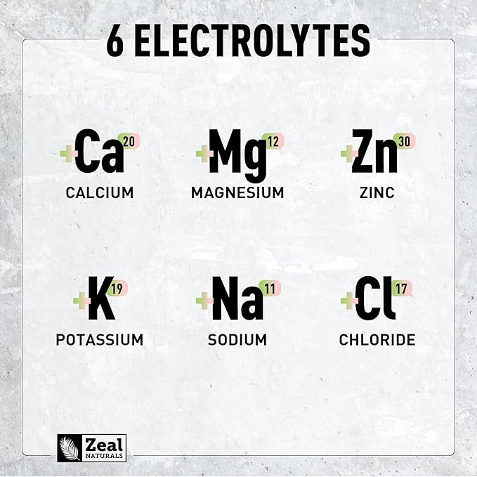 Zeal Electrolyte Powder - 90 Servings | Keto Electrolytes Powder | Zero Sugar, BCAAs, B-Vitamins | Potassium, Zinc, Magnesium | Hydration Powder Recovery Drink | Strawberry Kiwi