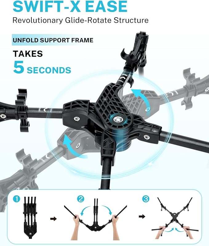 Gonex Portable Camping Chair, The 5th Gen Ultralight Compact Backpacking Foldable Lightweight Folding Chair for Outdoor Camp Hiking Beach Picnic Concert, Supports 330lbs (Army Green, 1 PCS)