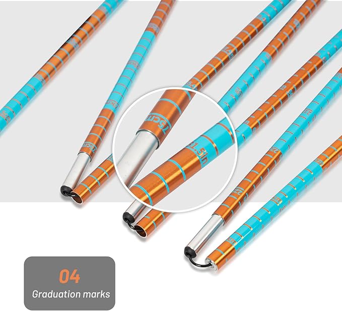 G2 Avalance Kit: Lightweight Aluminum Alloy Snow Shovel with Snow Probe and Storage Bag, Folding Design, Easy to Storage and Carry (Blue