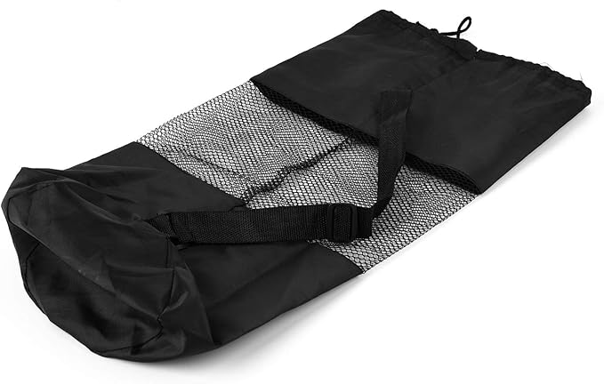 Yoga Mat Bag, Lightweight Mesh Net with Adjustable Strap for Comfortable Carrying for Yoga Mat, Snorkel Tube