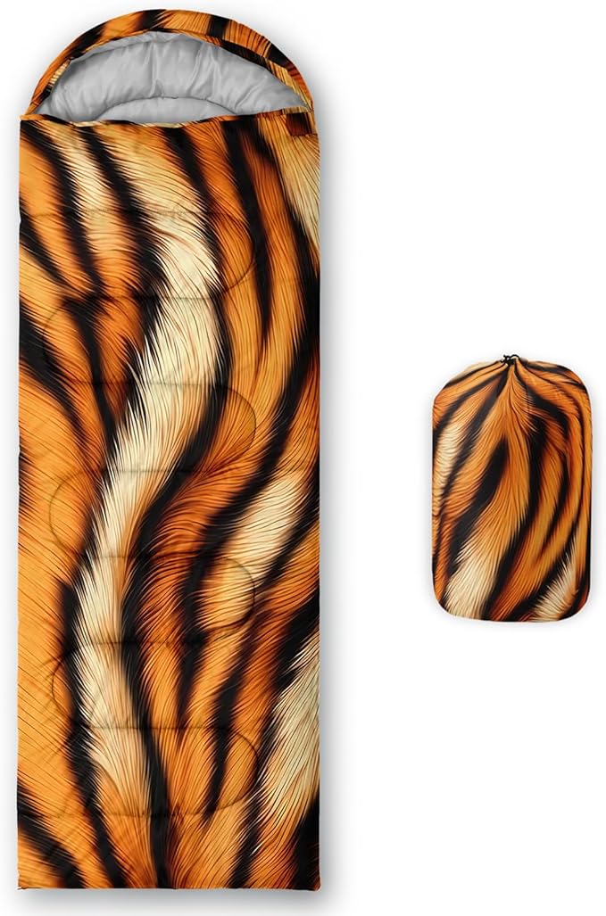 QOOMO Camping Sleeping Bags,3 Season Warm & Cool Weather,Lightweight,Waterproof Sleeping Bags for Adults & Kids,Traveling,and Outdoors,Camping Gear Equipment