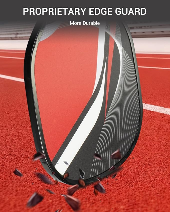 8 Pcs Pickleball Paddles Set of 8 with 2 Carry Bags | 9-Ply Poplar & Carbon Fiber Composite USAPA Approved Paddles | Ideal for Family, Club, Training & Gifts