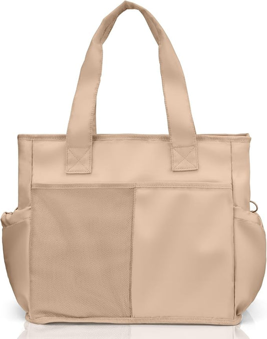 Odoland Soft Cooler Bag, Collapsible Leakproof Insulated Cooler Bag with Multi-Pocket Design, Portable Soft Side Cooler Backpack for Beach, Picnic, Camping, Travel and Daily Use for Women