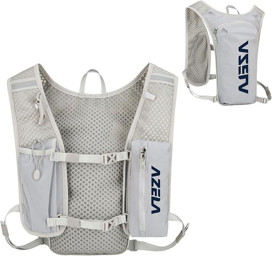 Azarxis Running Water Bottles Flask BPA Free Leakproof Hydration Vest Packs Waist Belt Replacement for Triathlon Marathon Hiking Cycling Climbing Runner