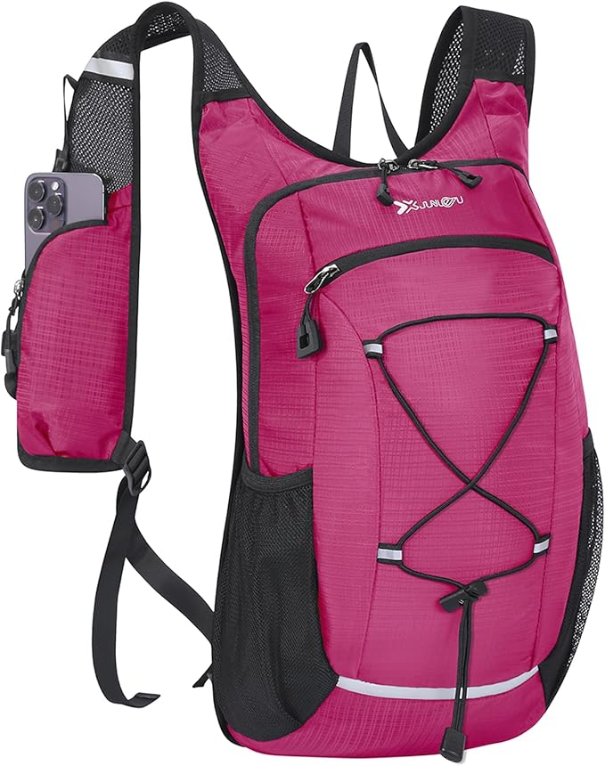 BiYiYun 15L Small Hiking Backpack Lightweight Hydration Backpack for Men Women, Warterproof Hiking Daypack for Travel Cycling