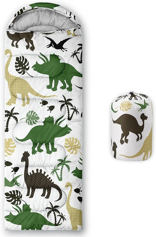 QOOMO Camping Sleeping Bags,3 Season Warm & Cool Weather,Lightweight,Waterproof Sleeping Bags for Adults & Kids,Traveling,and Outdoors,Camping Gear Equipment