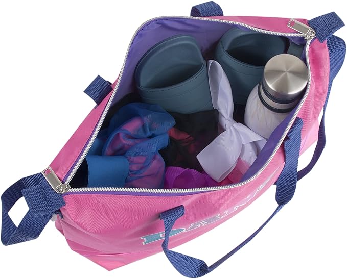 Garment Dance Shoulder Bags for Girls, Teen Dancers, Costumes, Boys | Holographic Glitter Dance Bag for Kids