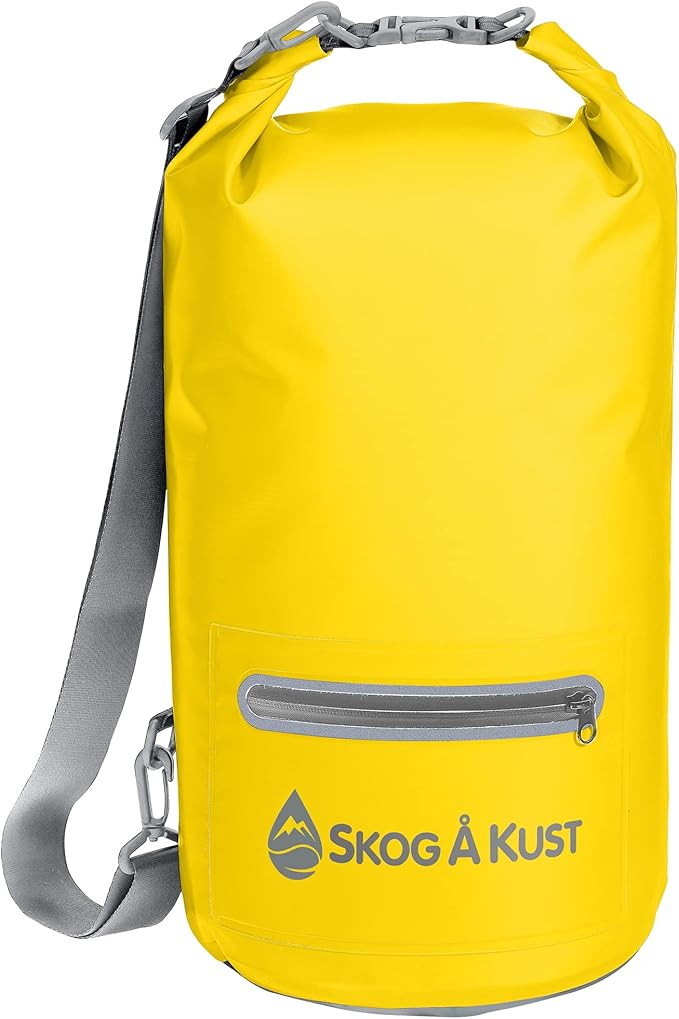 Skog Å Kust DrySak - Roll Top Waterproof Bag for Travel & Outdoors - 5, 10 & 20 Liter sizes