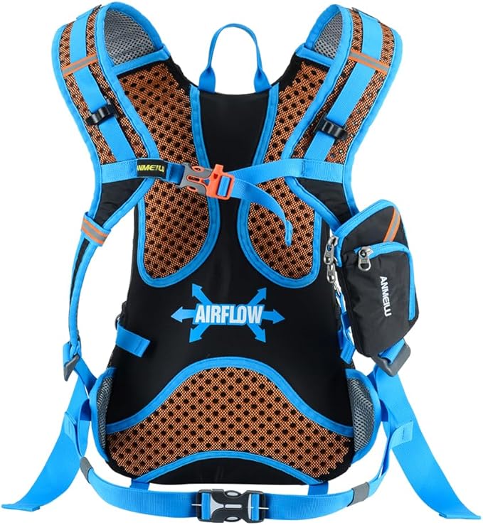 ANMEILU Outdoor Cycling Backpack, 18L, Black