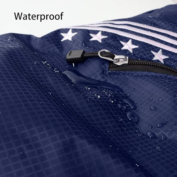 Big Teeth Golf Sunday Bag, Small Golf Bag Lightweight, Par 3 Golf Bag for A Few Clubs Driving Range, Practice with Carry Shoulder Strap Foldable Multi-Colour