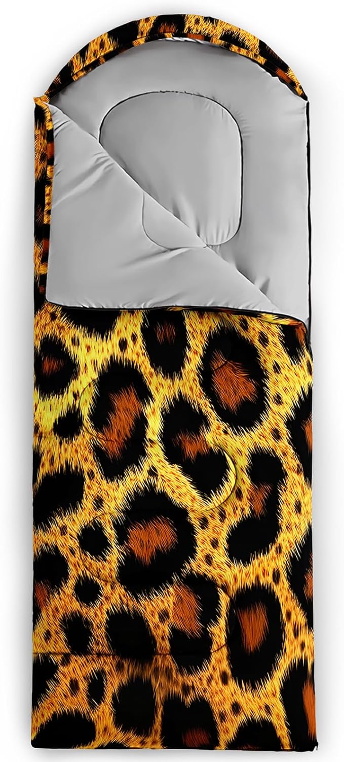 QOOMO Camping Sleeping Bags,3 Season Warm & Cool Weather,Lightweight,Waterproof Sleeping Bags for Adults & Kids,Traveling,and Outdoors,Camping Gear Equipment