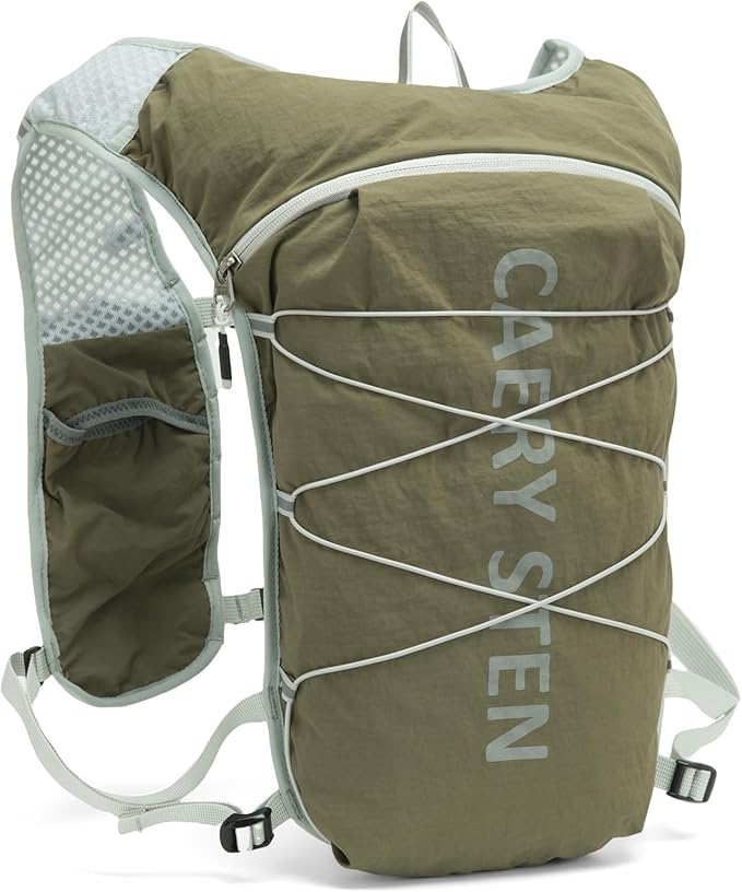 Carey STEN Lightweight Hydration Backpack, Outdoor Running Vest with 1.5L Water Bag, Suitable for Hiking, Cycling, and Both Men's and Women's Carnival wear