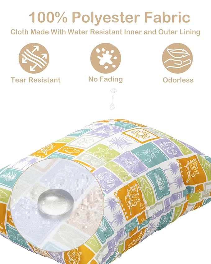 ALVABABY 2pcs Cloth Diaper Wet Dry Bags Waterproof Reusable with Two Zippered Pockets Travel Beach Pool Daycare Soiled Baby Items Yoga Gym Bag for Swimsuits or Wet Clothes 2LM21