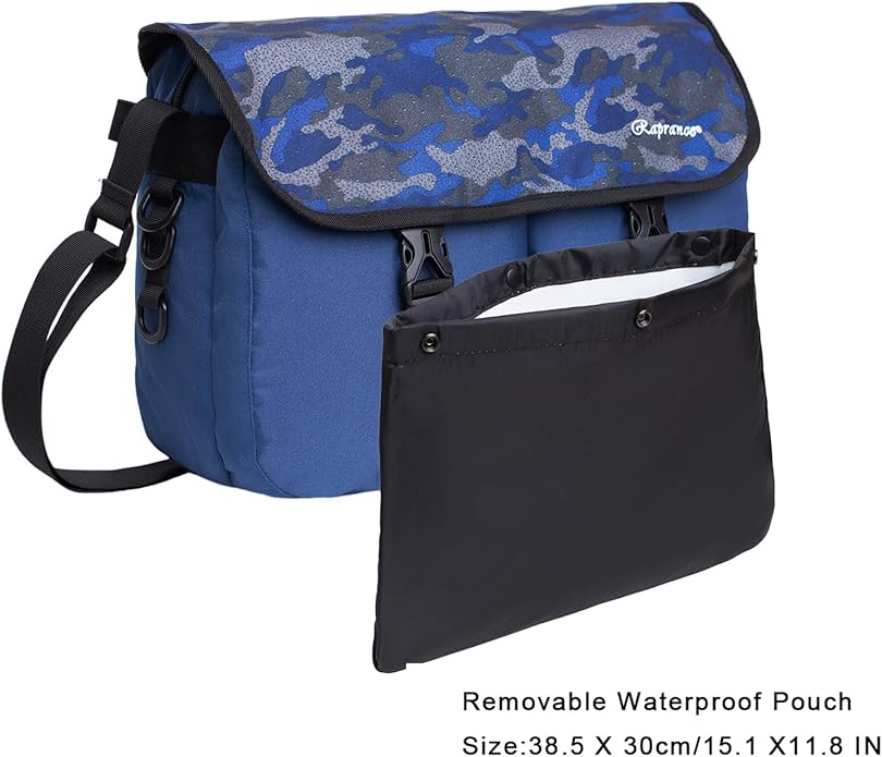 Raprance Creel Bag For Trout Fishing, Removable Waterproof Liner And Tackle Bag