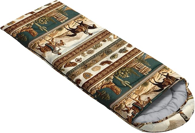 QOOMO Camping Sleeping Bags,3 Season Warm & Cool Weather,Lightweight,Waterproof Sleeping Bags for Adults & Kids,Traveling,and Outdoors,Camping Gear Equipment