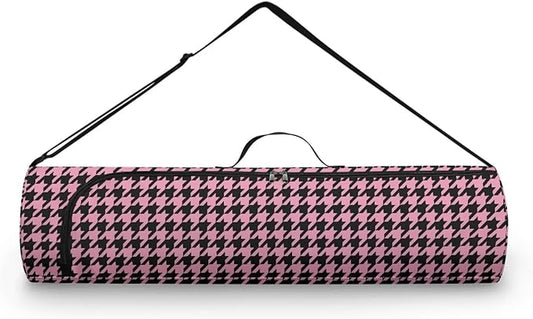 ZCFYGDX Yoga Mat Bag with Adjustable Shoulder Strap and Handle Zipper, 30in Wide x 6.3in Diameter for Yoga Mat Storage