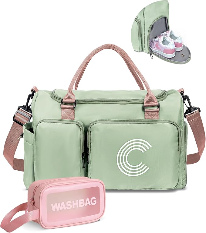 Birthday Gifts Teen Girl Gift, Initial Travel Duffle Bag, Gift for Kids, Monogram Overnight Bag Girlfriend Birthday Gifts for Women Gifts for Teen Girls Boys