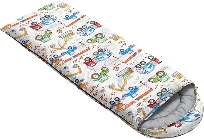 QOOMO Camping Sleeping Bags,3 Season Warm & Cool Weather,Lightweight,Waterproof Sleeping Bags for Adults & Kids,Traveling,and Outdoors,Camping Gear Equipment