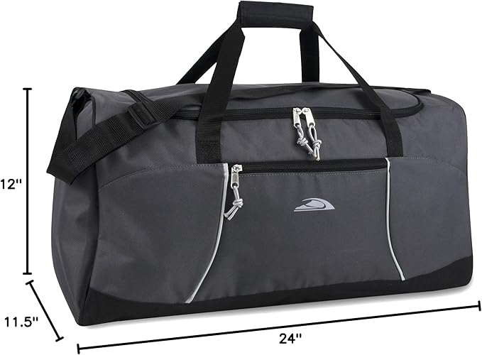 Lightweight Canvas Duffle Bags for Men & Women For Traveling, the Gym, and as Sports Equipment Bag/Organizer