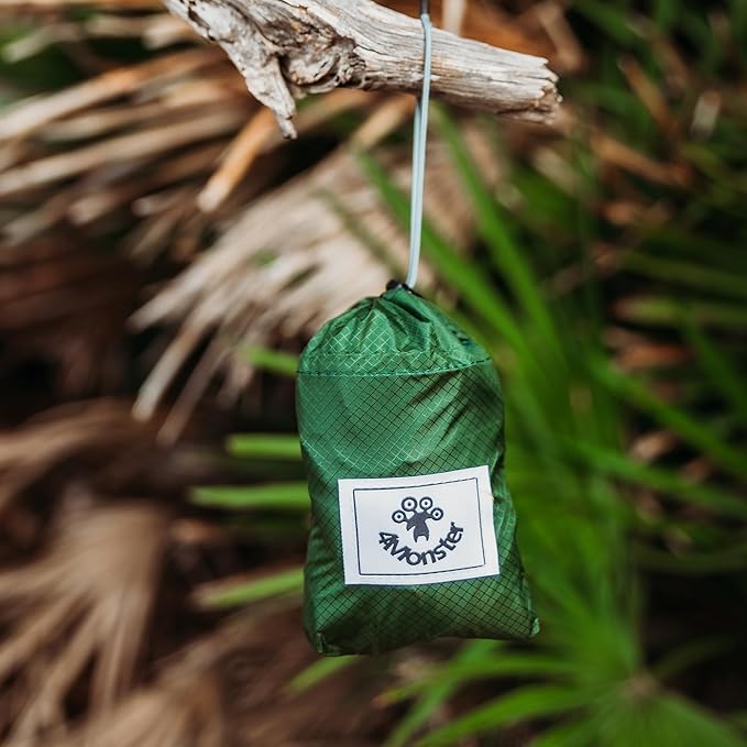 4Monster Hiking Waist Packs Portable,Water Resistant Fanny Bag with Adjustable Strap,Lightweight Crossbody Chest Bag Slim Bag