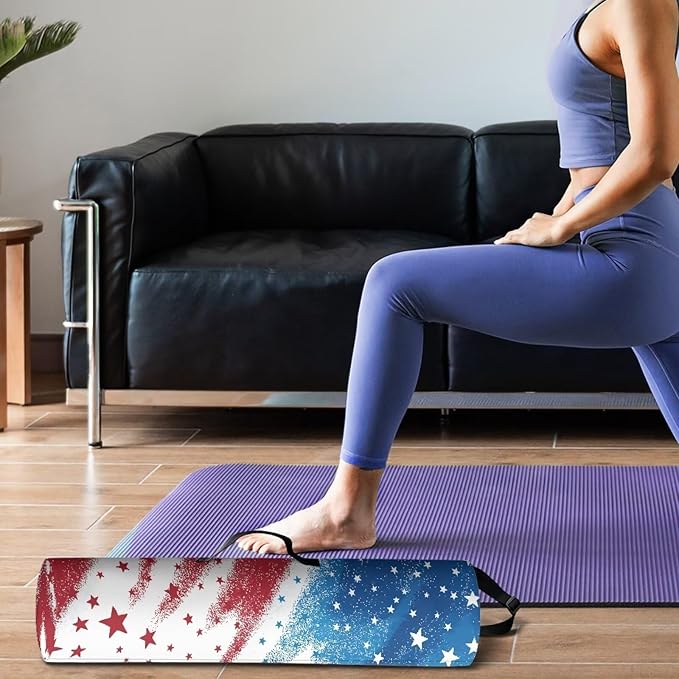 ZCFYGDX Yoga Mat Bag with Adjustable Shoulder Strap and Handle Zipper, 30in Wide x 6.3in Diameter for Yoga Mat Storage