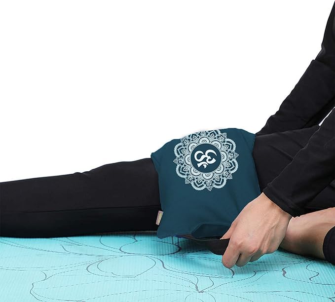 Yoga Sand Bag - Cotton Unfilled for Yoga Weights and Resistance Training, Size- 7.5" X 17"