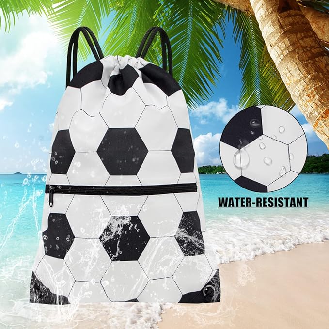 HOLYLUCK Drawstring Backpack Bag Sport Gym Sackpack