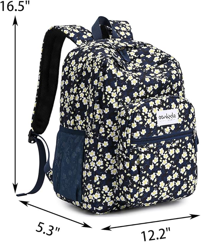 abshoo Classical Basic Travel Backpack For School Water Resistant Bookbag | For School, For School