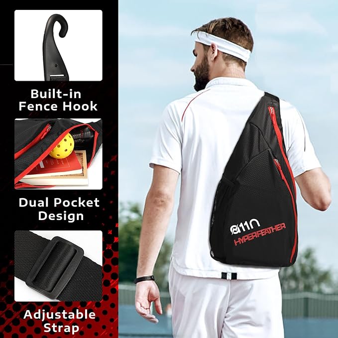 A11N SPORTS Pickleball Paddles Set of 2 Graphite Surface Rackets with 4 Pickleball Balls and Pickleball Bag for Beginners - USAPA Approved