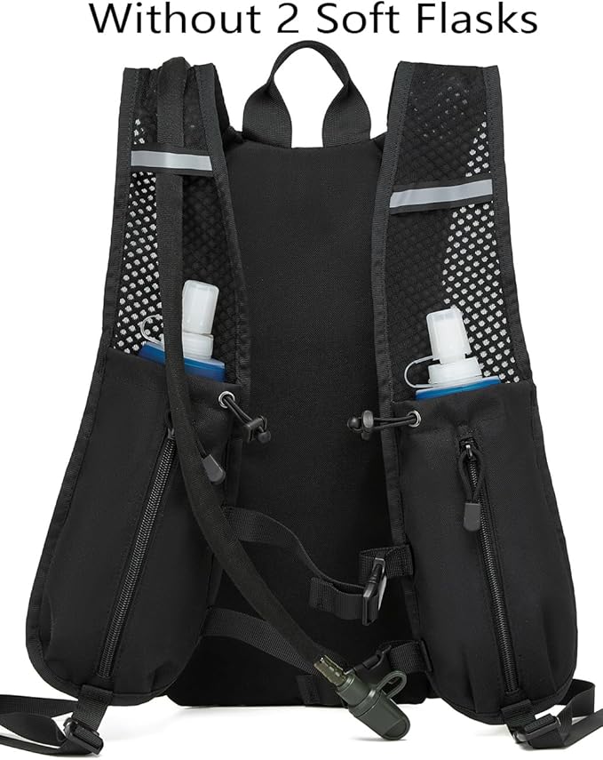 ATBP Insulated Hydration Pack Hiking Water Backpack Running Vest with 3L TPU Bladder Bag for Marathon Cycling Men