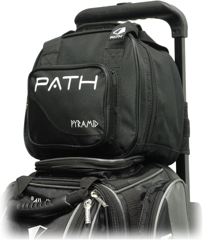 Pyramid Path Plus One Spare Tote Bowling Bag with Front Accessory Pocket - Holds One Bowling Ball and Small Accessories
