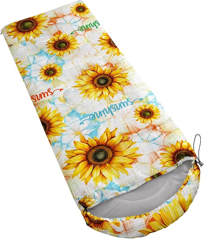 QOOMO Camping Sleeping Bags,3 Season Warm & Cool Weather,Lightweight,Waterproof Sleeping Bags for Adults & Kids,Traveling,and Outdoors,Camping Gear Equipment