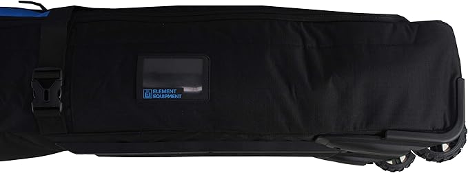 Element Equipment Wheeled Padded Ski Bag Ultimate Double - Premium High End Double Roller Travel Bag