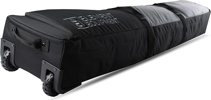 Element Equipment Wheeled Padded Ski Bag Ultimate Double - Premium High End Double Roller Travel Bag